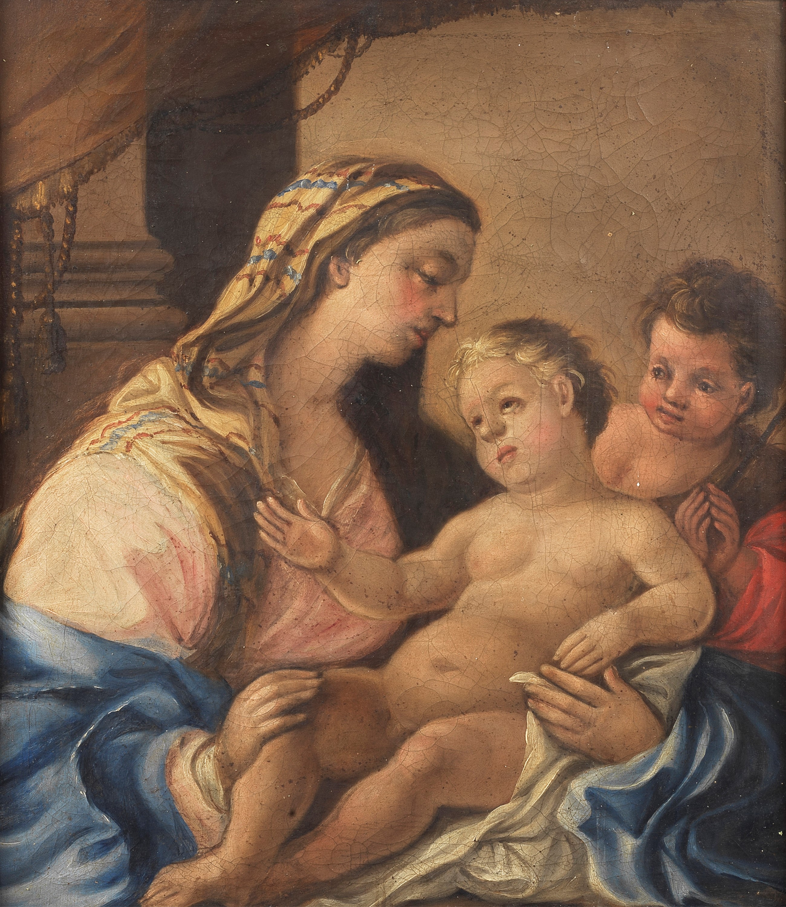 "Madonna con Bambino e San Giovannino"