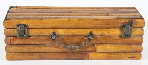 Scatola da picnic Liberty in legno a finto bamboo