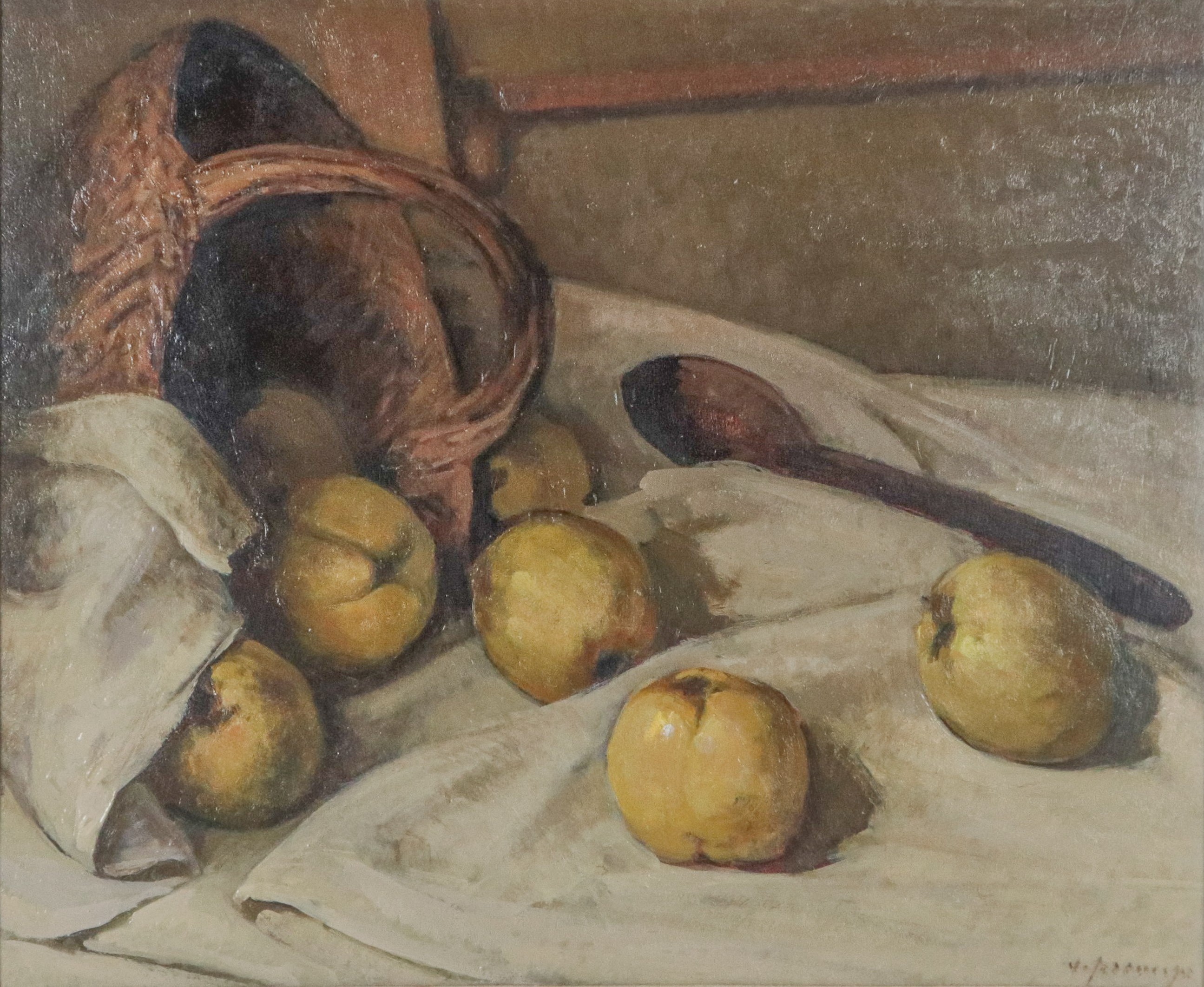 Firmato. "Mele cotogne"