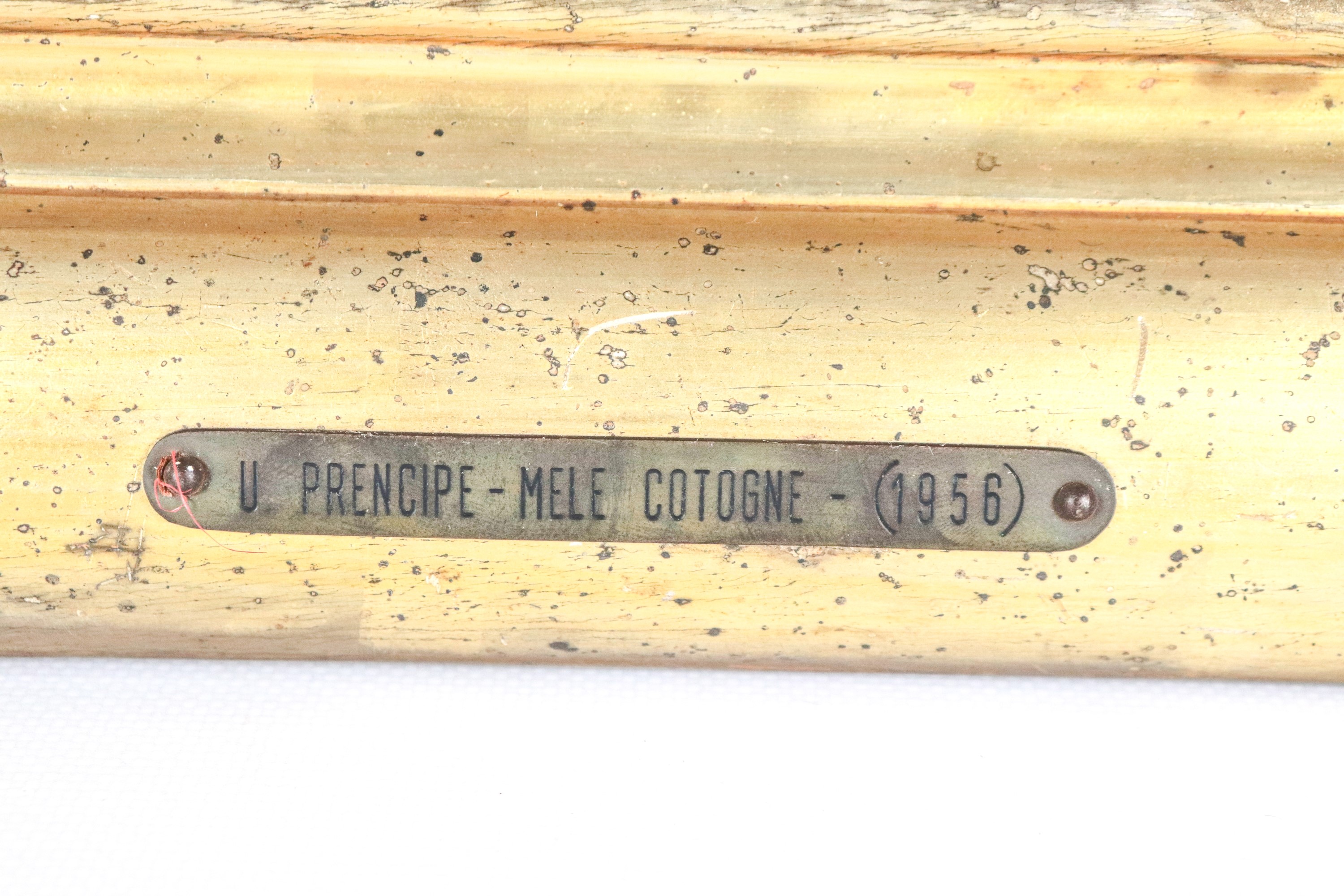 Firmato. "Mele cotogne"