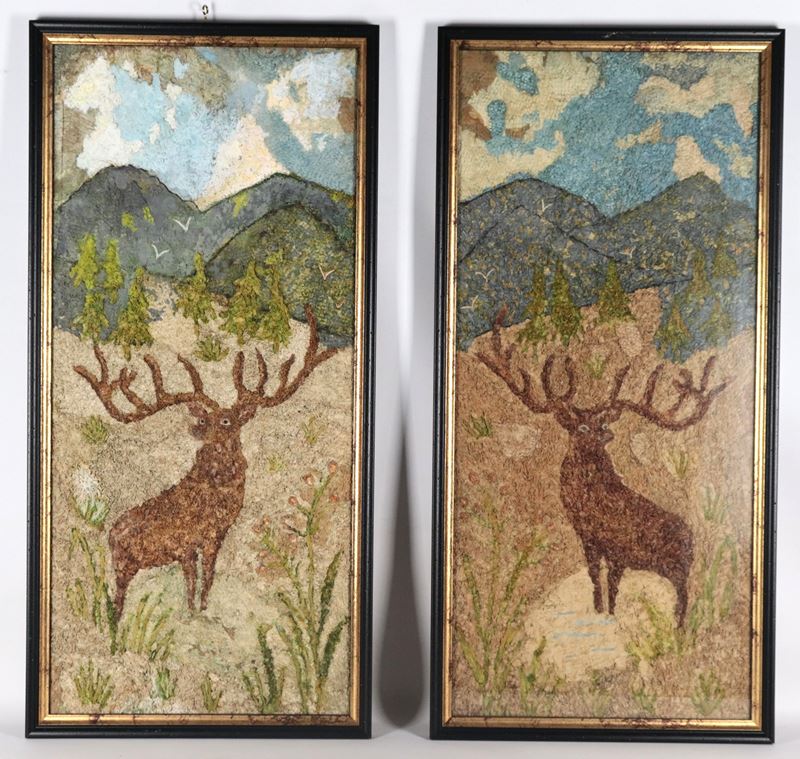 "Paesaggi con cervi"