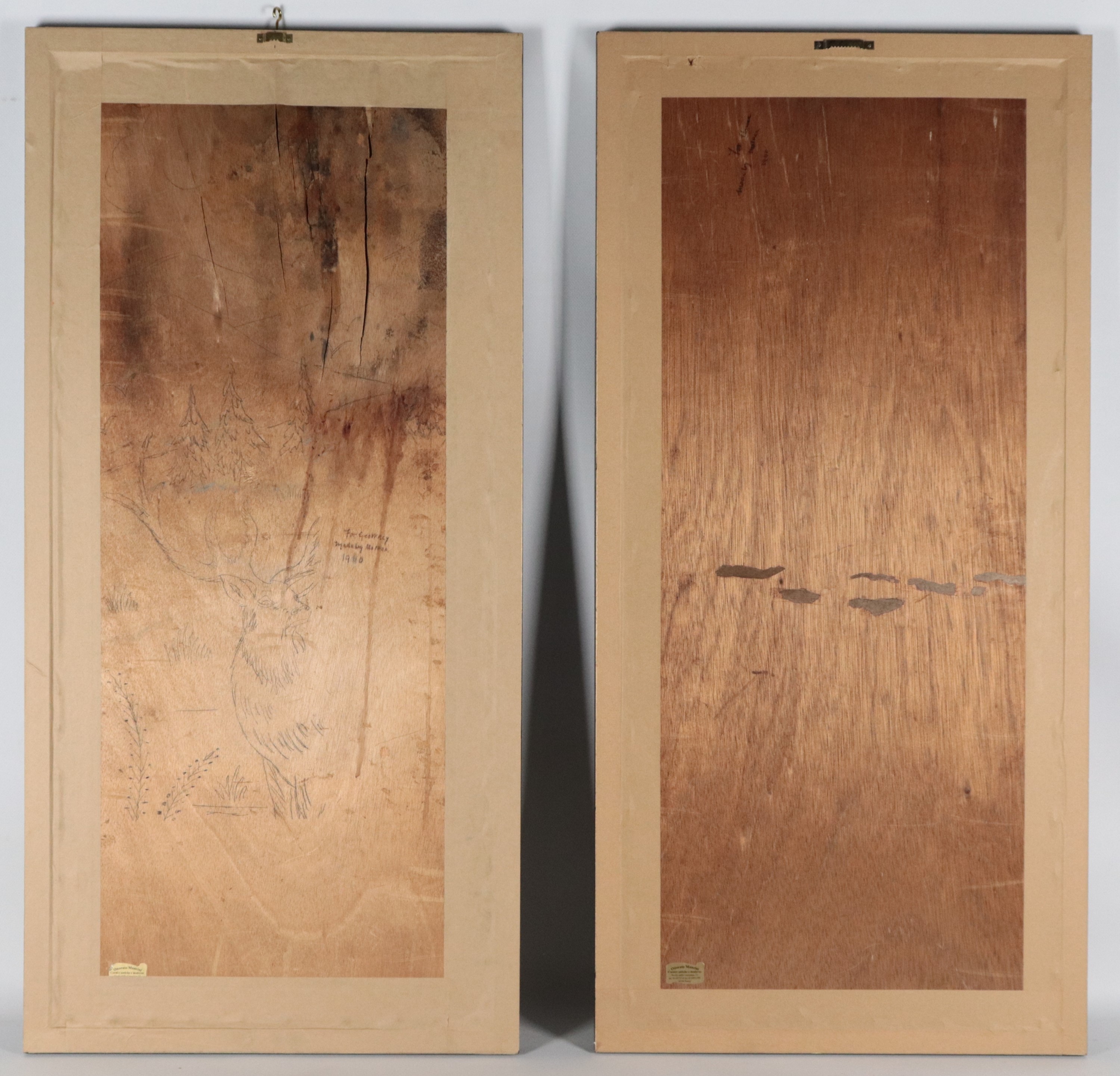 "Paesaggi con cervi"