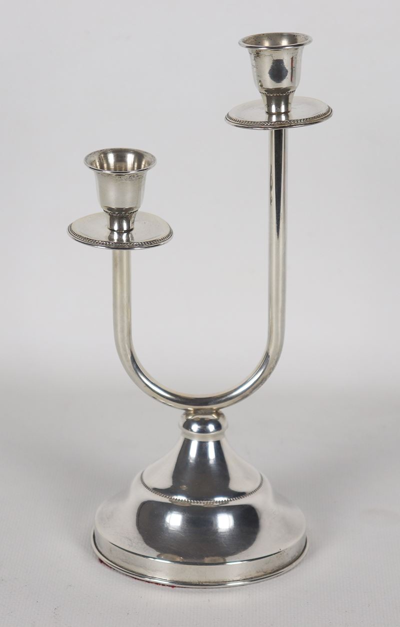 Piccolo doppiere in argento Titolo 925, gr. 170