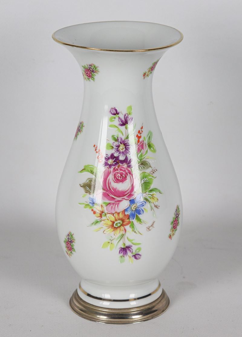 Vaso in porcellana Bavaria