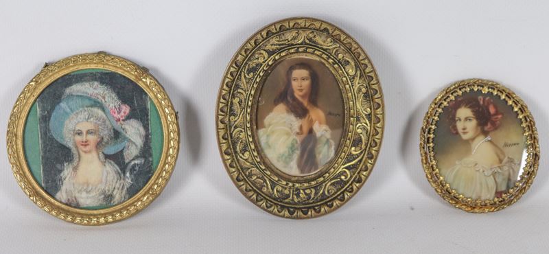 "Ritratti di giovani nobildonne"