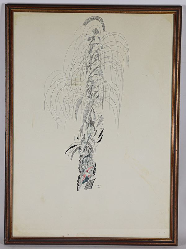 Arte Contemporanea - "Palme e animali"