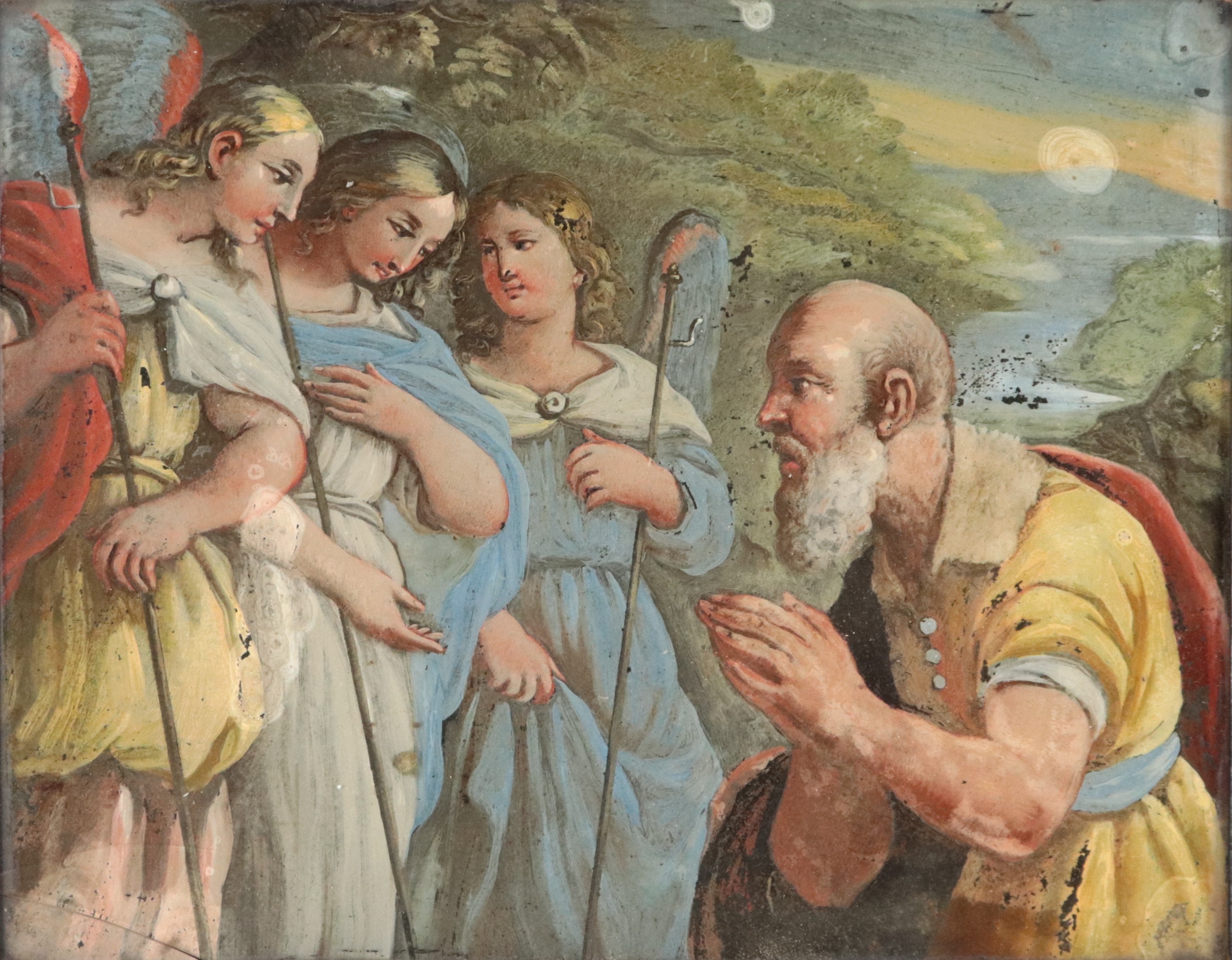 "L'apparizione dei tre angeli ad Abramo"