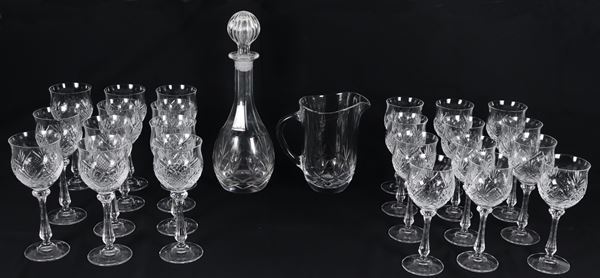 Crystal glass set (25 pcs)