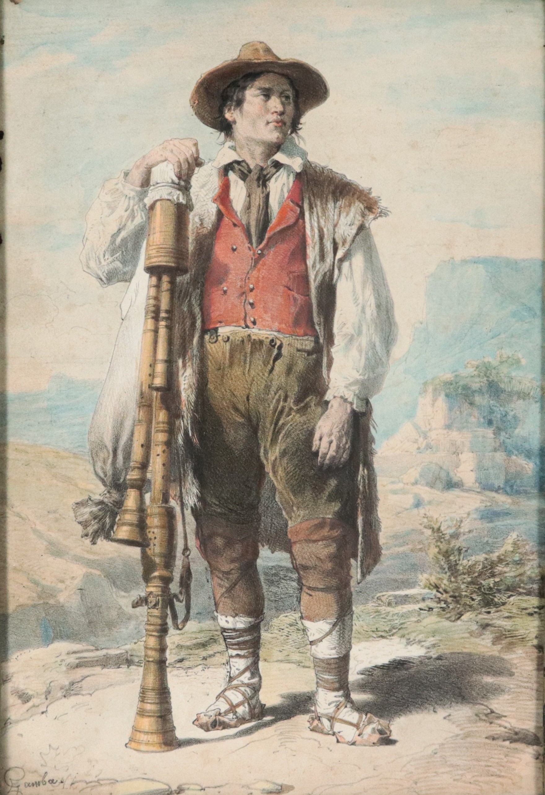 Firmato. "Zampognaro"
