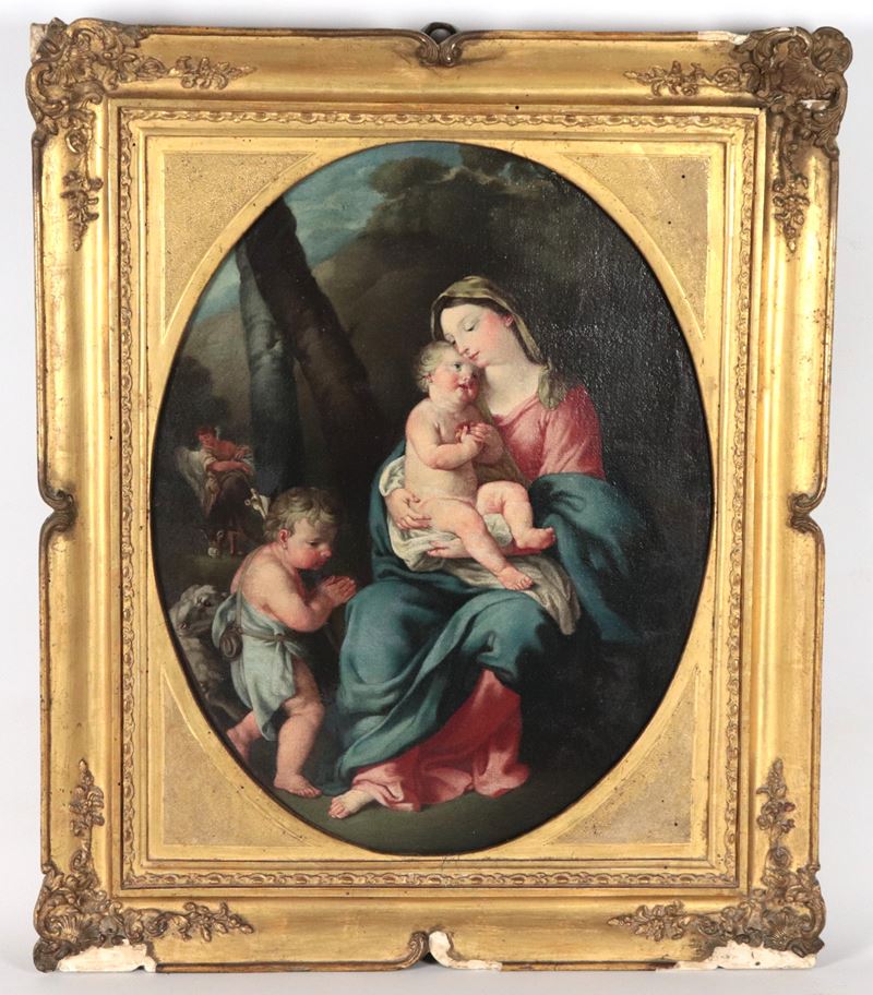 "Madonna con Bambino e San Giovannino"