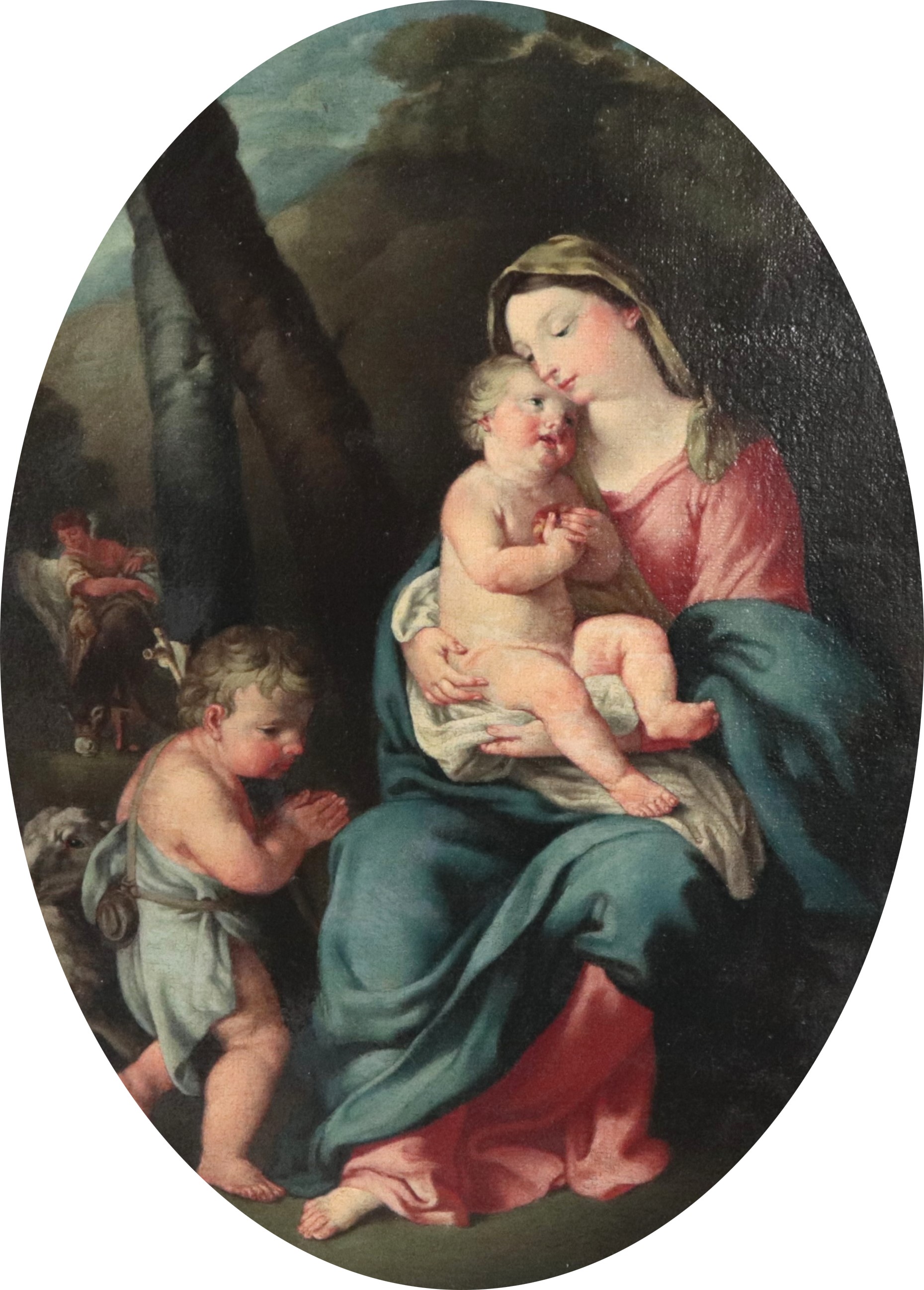 "Madonna con Bambino e San Giovannino"