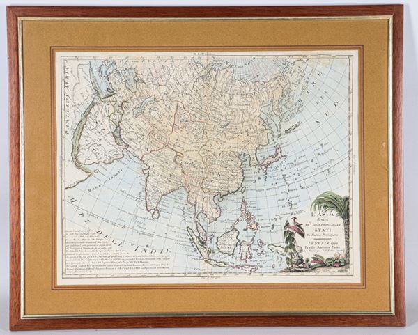 "L'Asia divisa nei suoi principali stati"