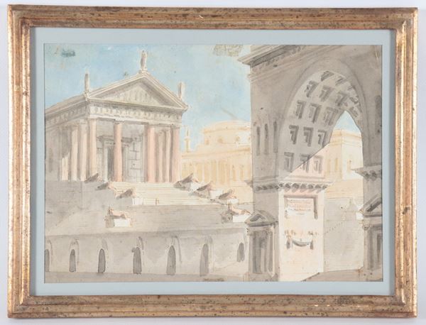 "Il Tempio di Antonino e Faustina"