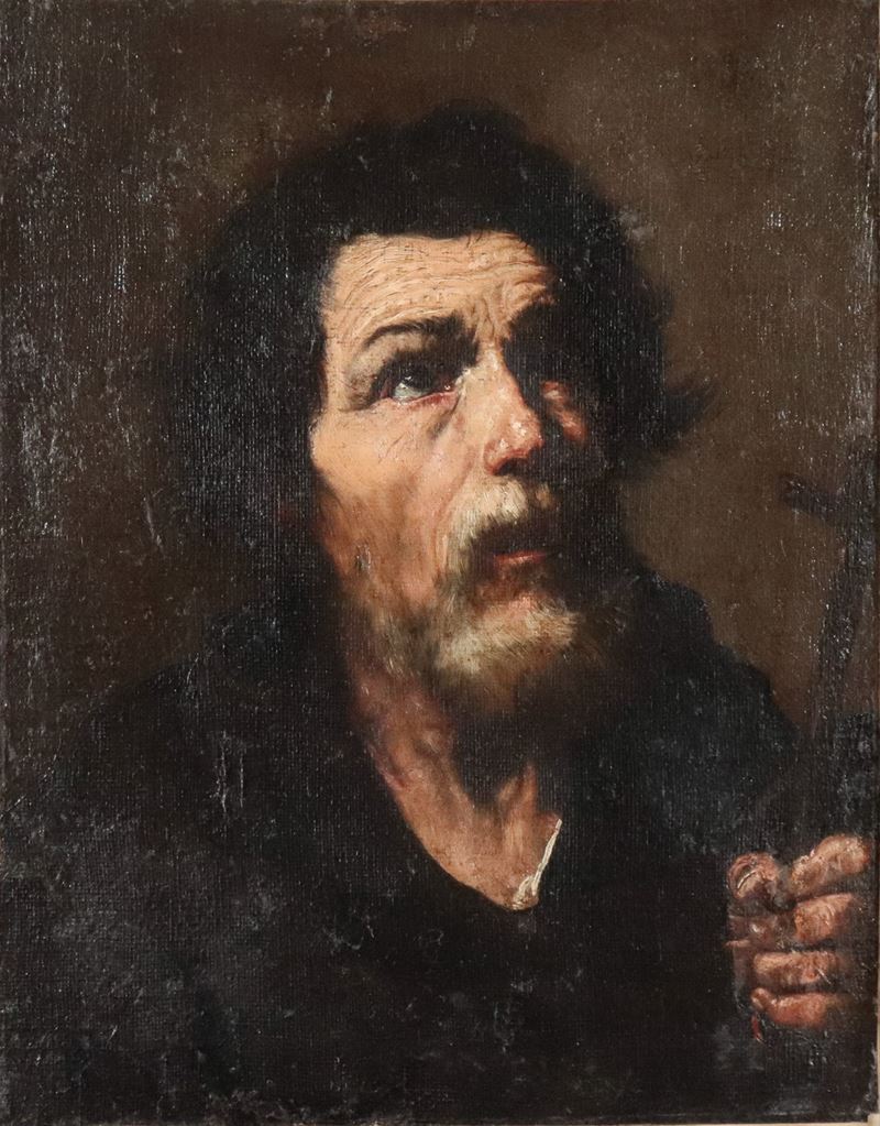 Allievo di. "Santo con croce"