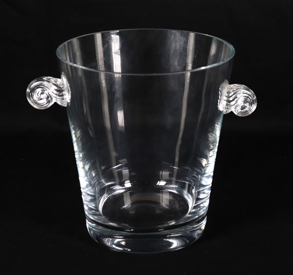 Secchiello porta champagne in cristallo