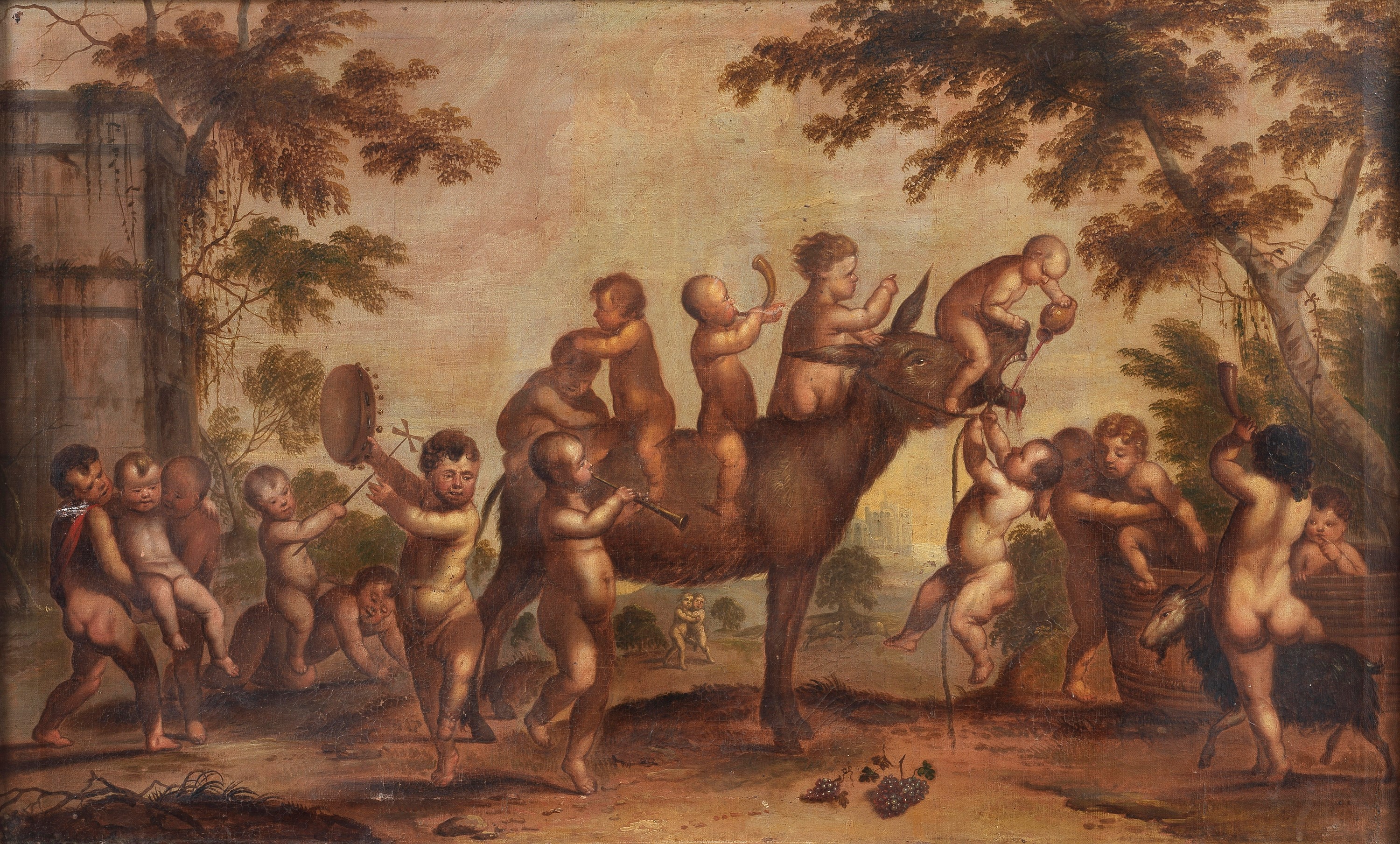 "Allegoria di Putti festanti"