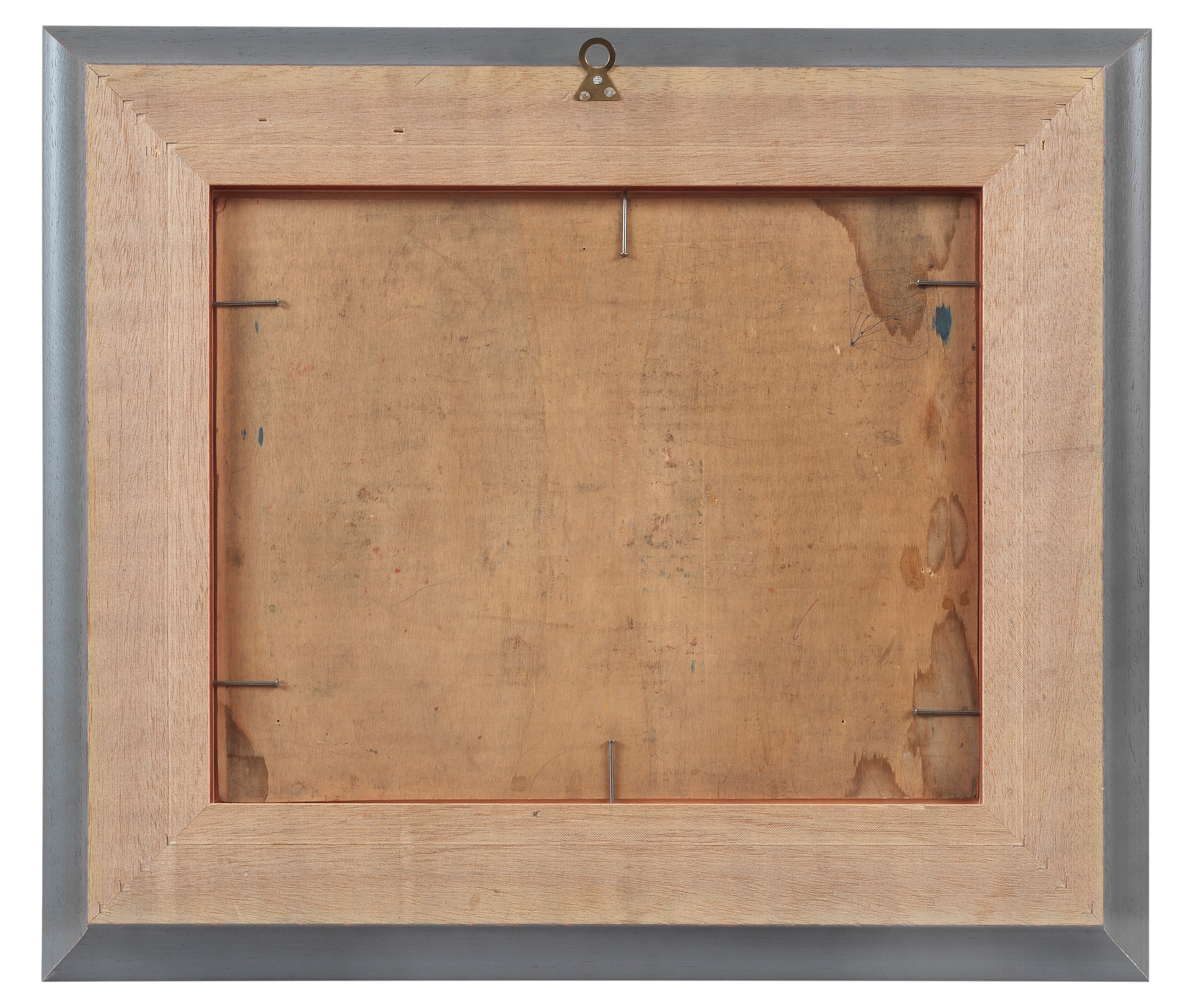 Firmato. "Piazza Barberini con la fontana del Tritone"