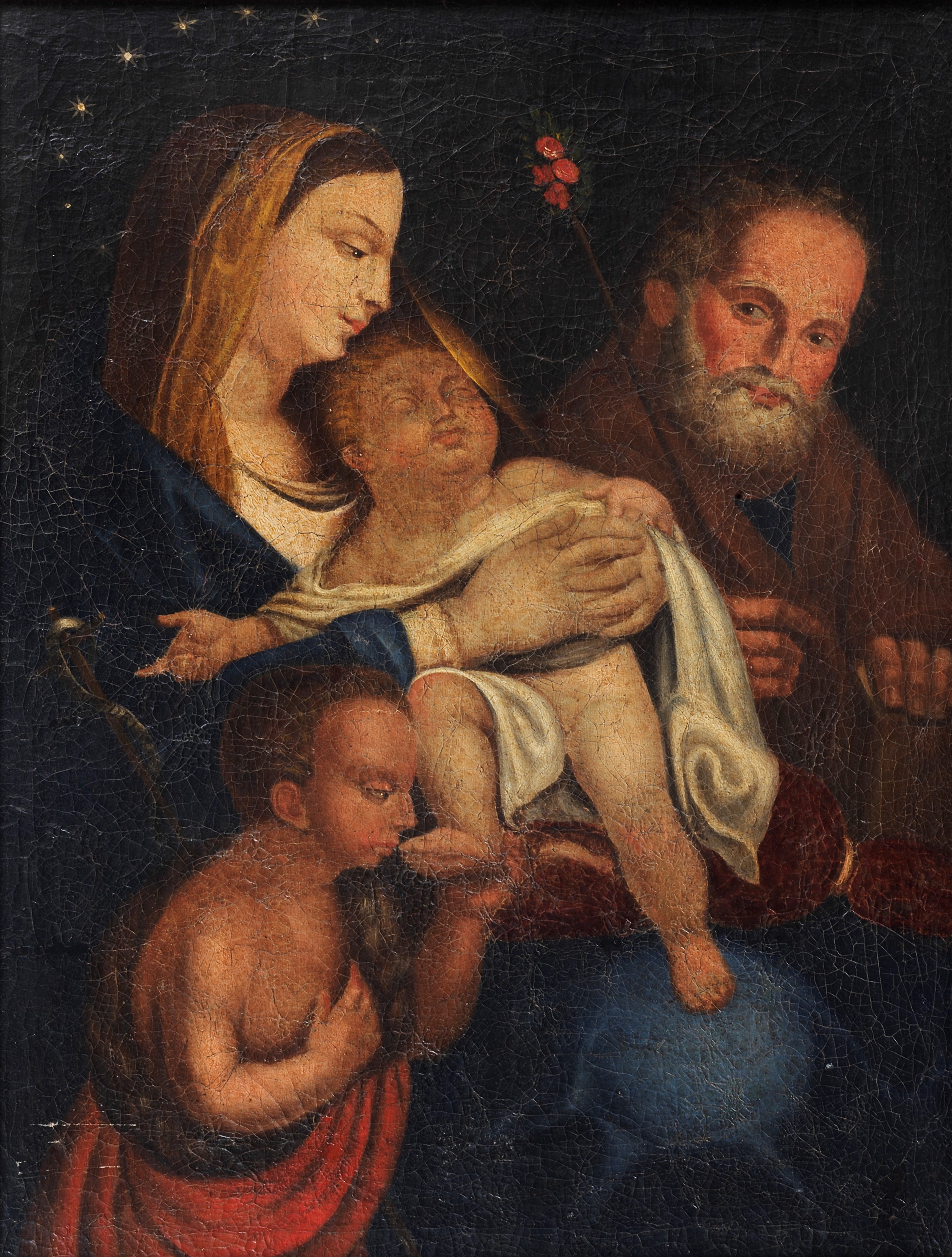 "Sacra Famiglia con San Giovannino"