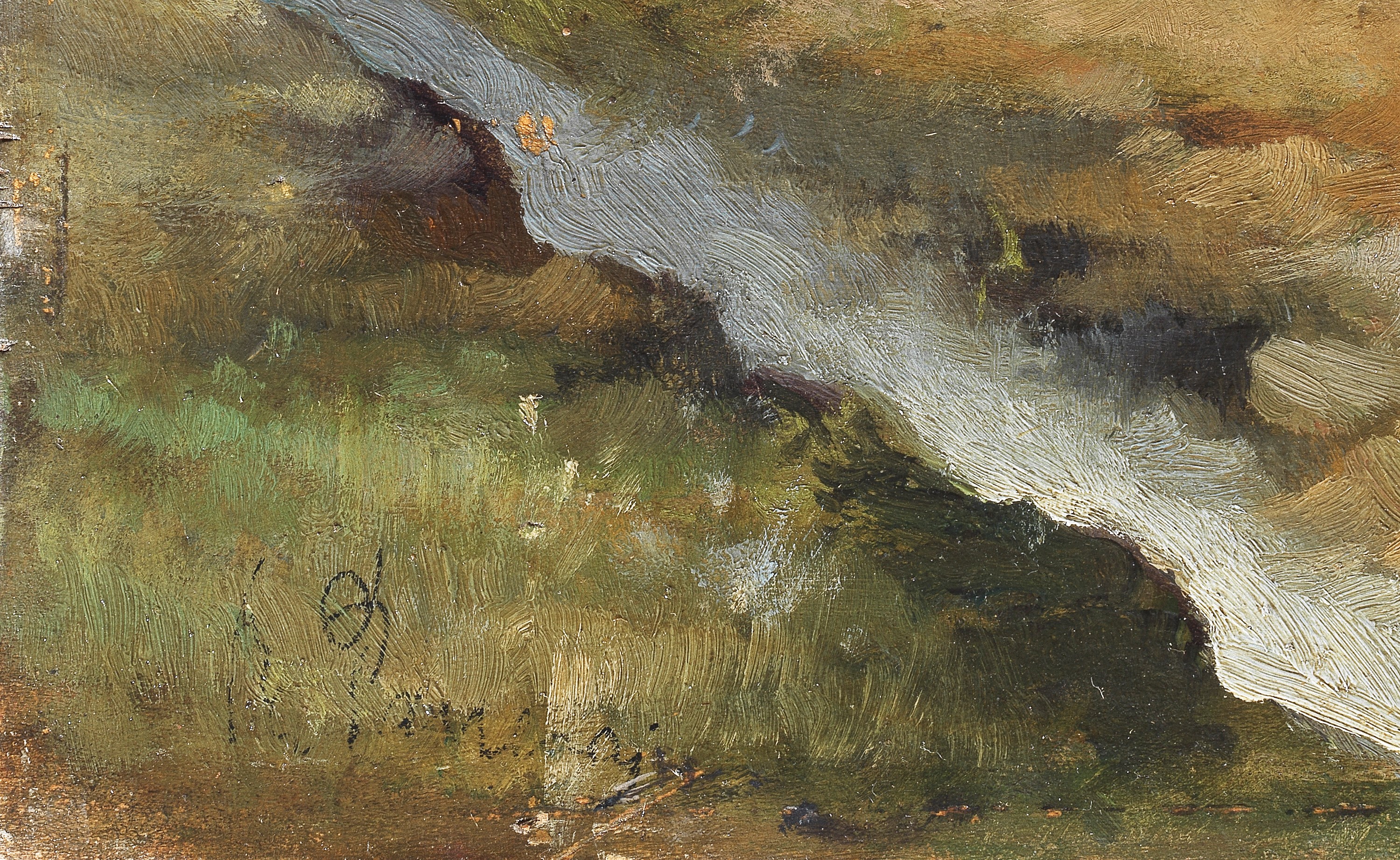 Firmato. "Artiglieri a cavallo"