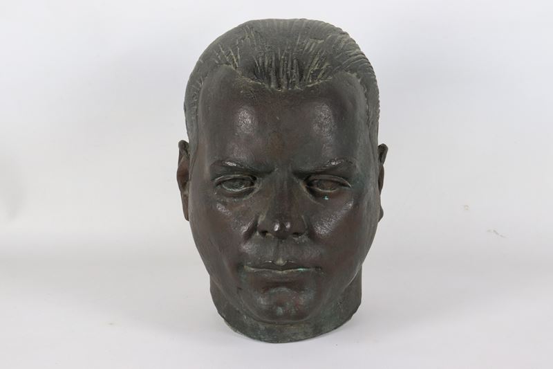 Busto in bronzo di Luigi Freddi, ideatore e primo direttore di Cinecittà