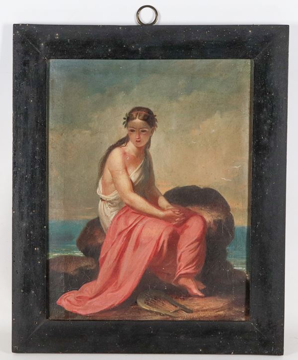 Scuola Italiana Inizio XIX Secolo - "La Musa Erato"