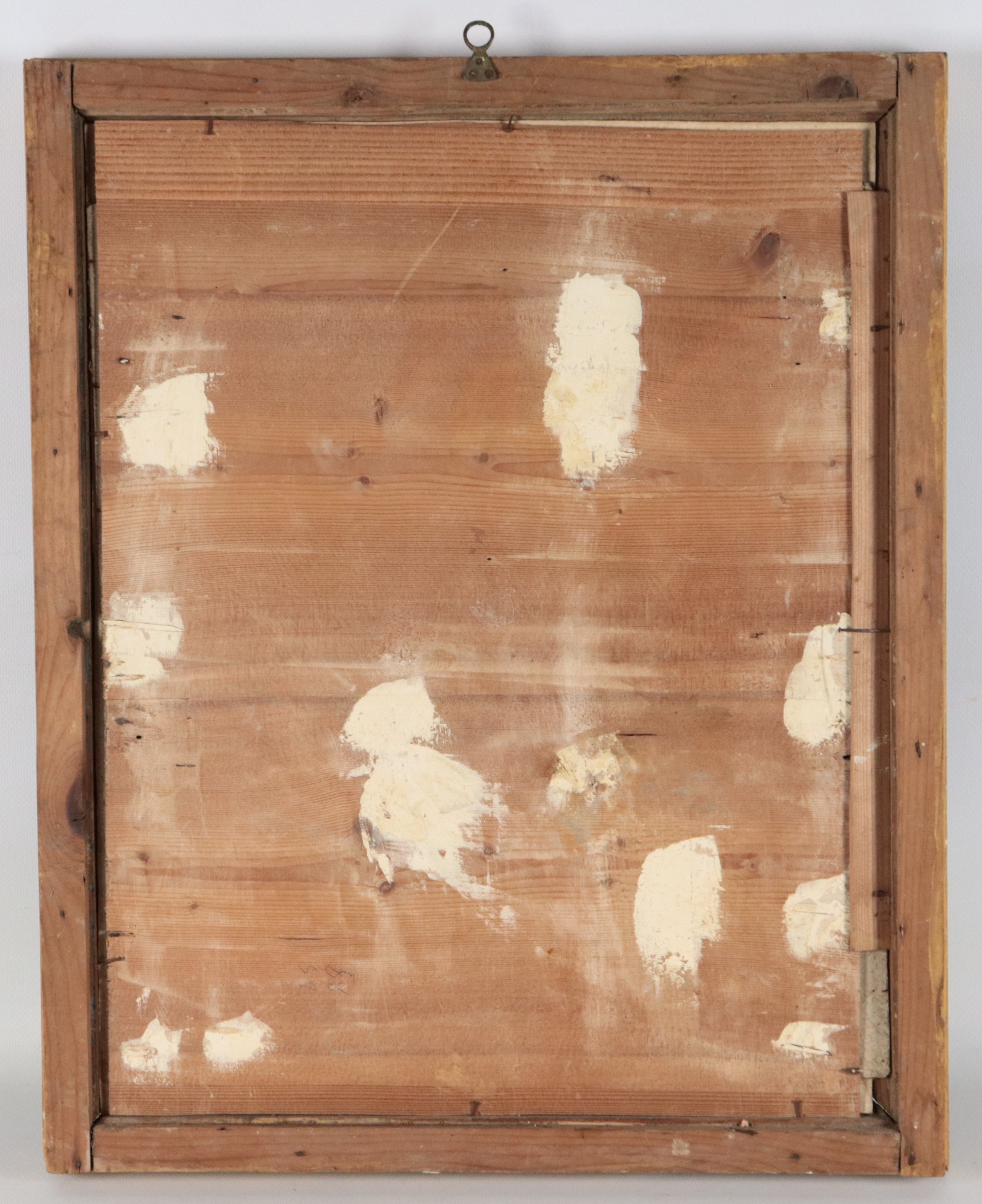 "Popolana in costume con tamburello"