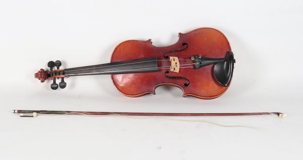 Violino con archetto, difetti alle corde