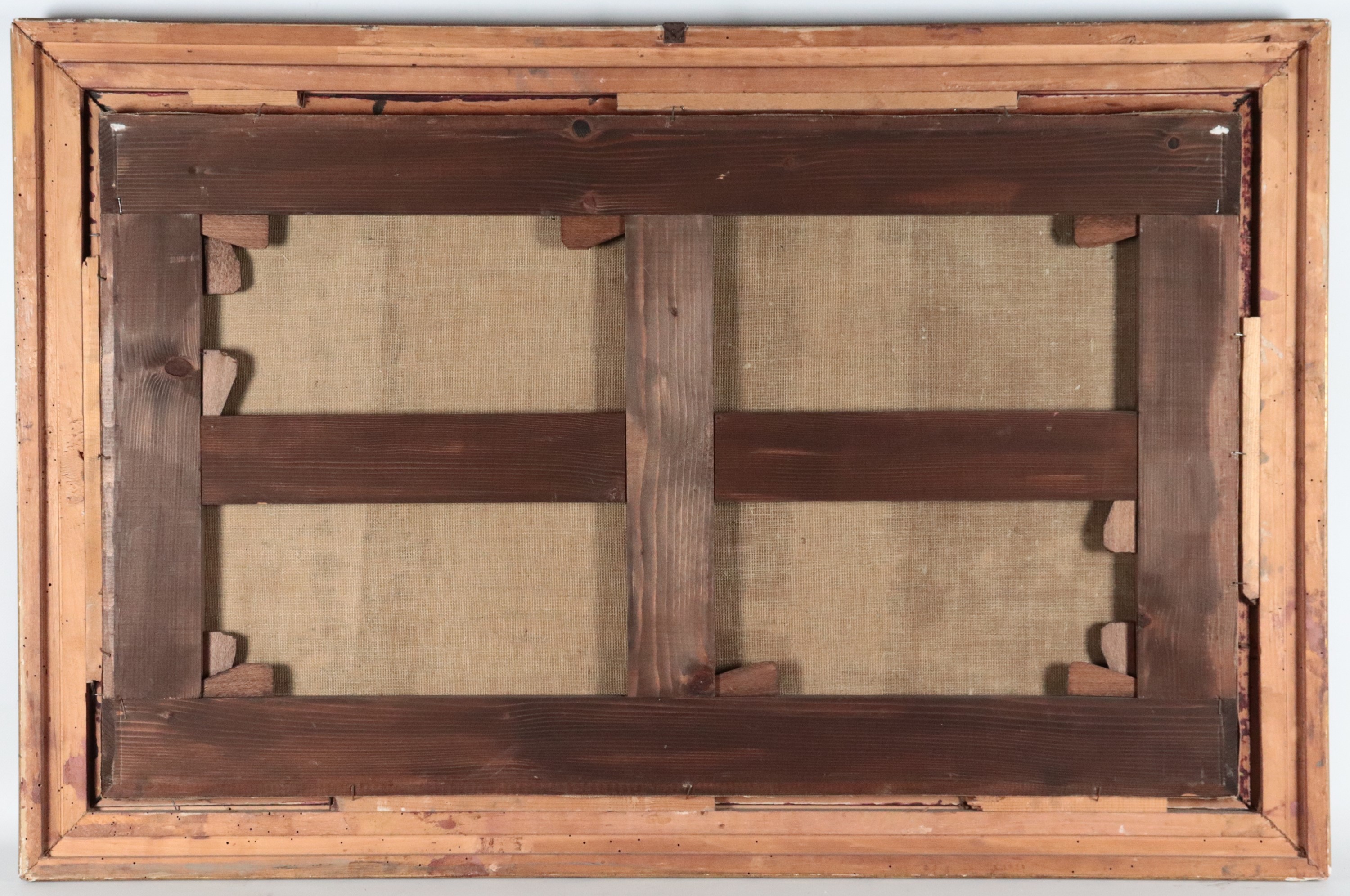 Firmato. "Veduta dell'Appia Antica con ruderi"