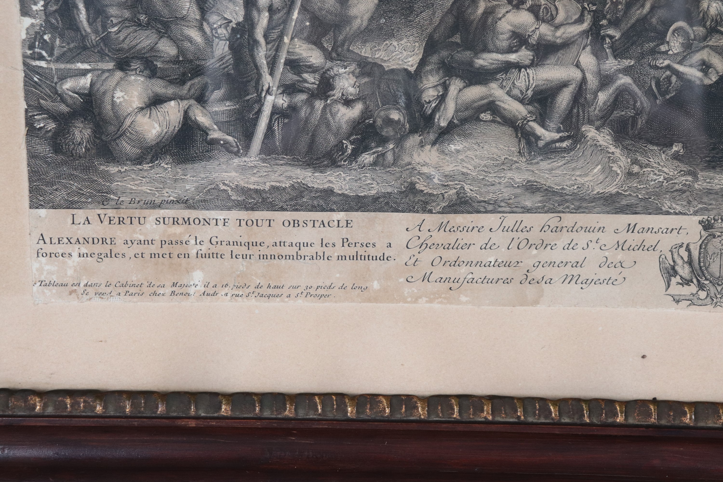 "Scene di battaglie di Alessandro per la conquista dell'India e della Persia"