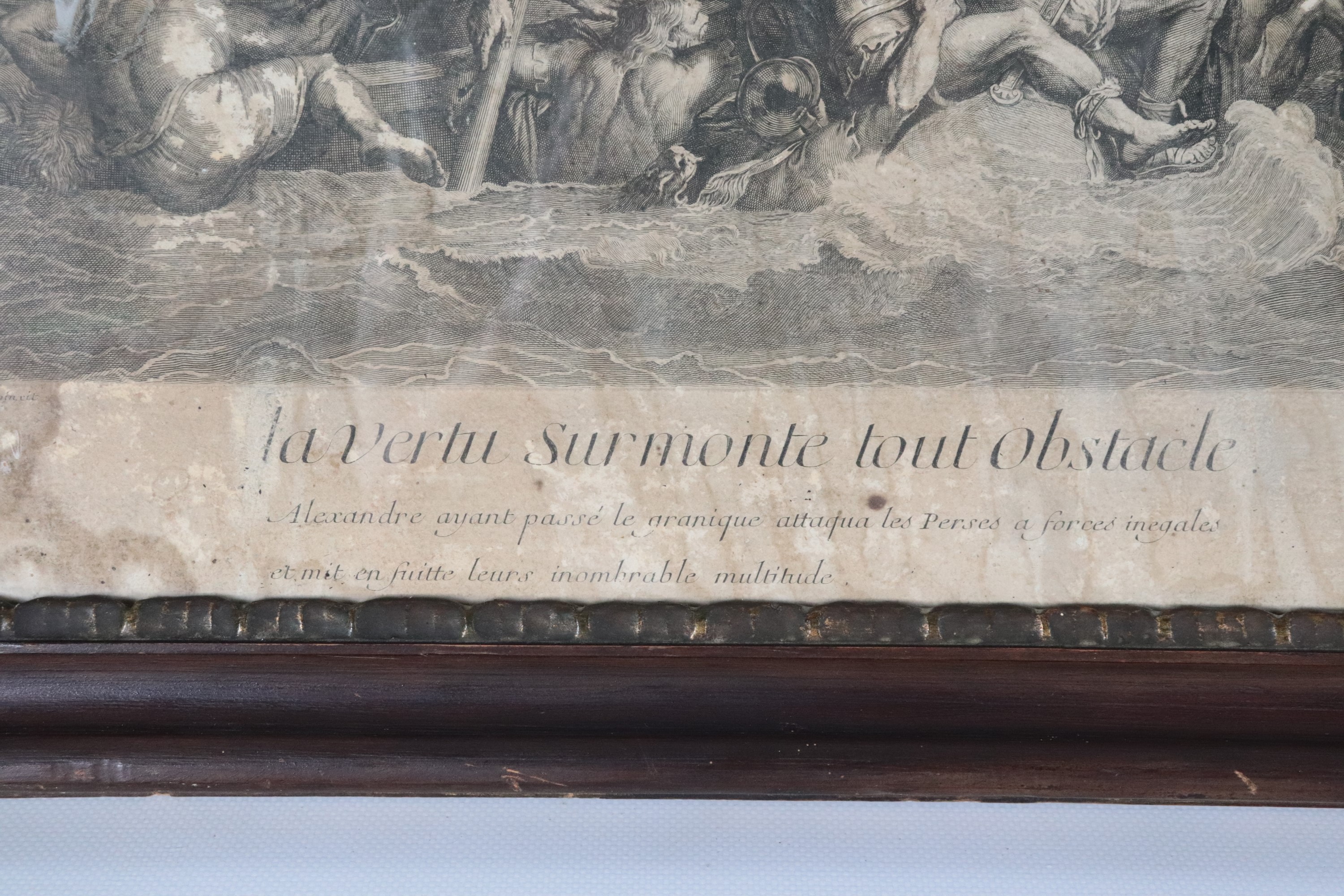 "Scene di battaglie di Alessandro per la conquista dell'India e della Persia"