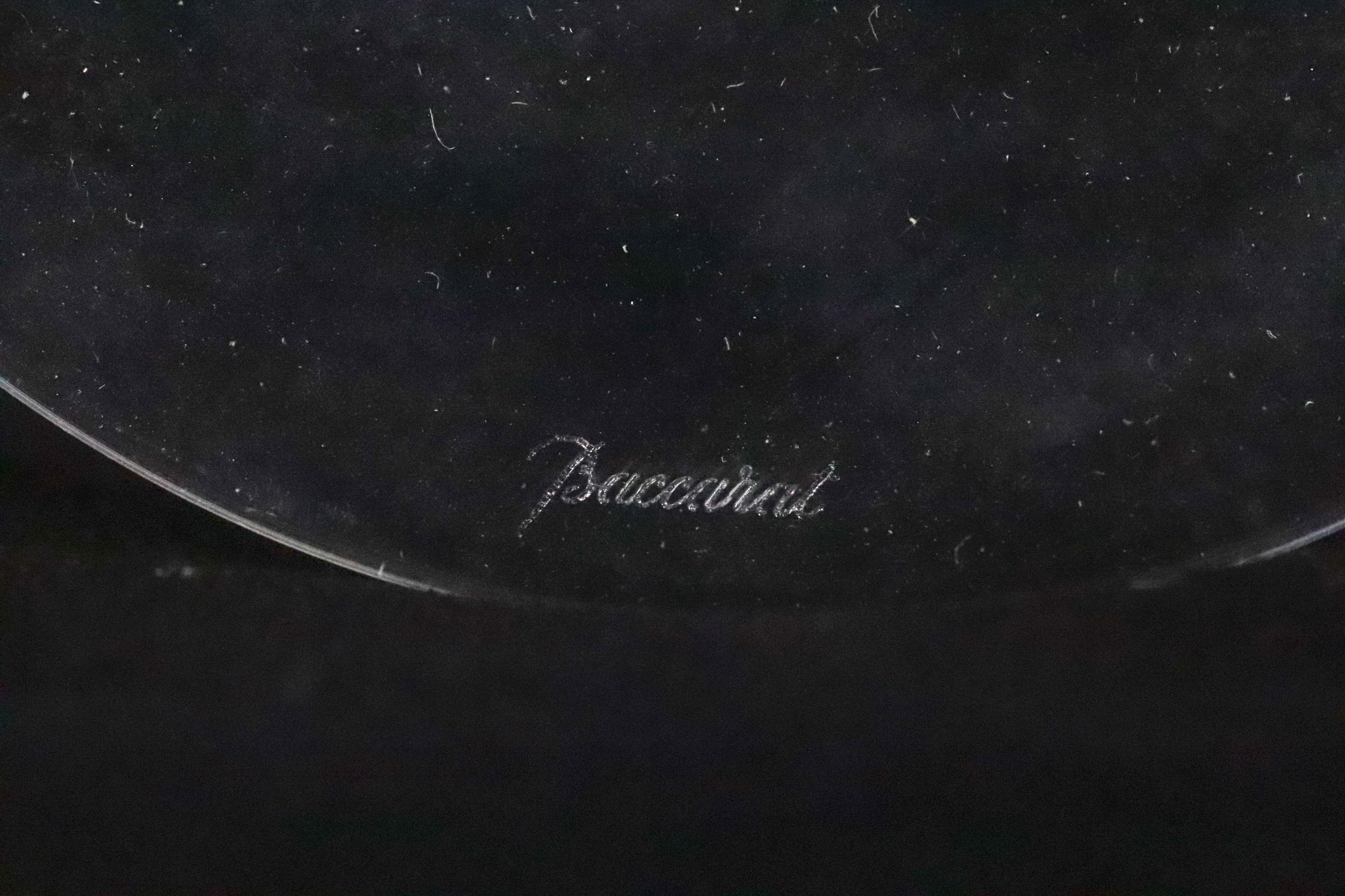 Servizio di bicchieri a calice in cristallo di Baccarat, firmati (31 pz.)
