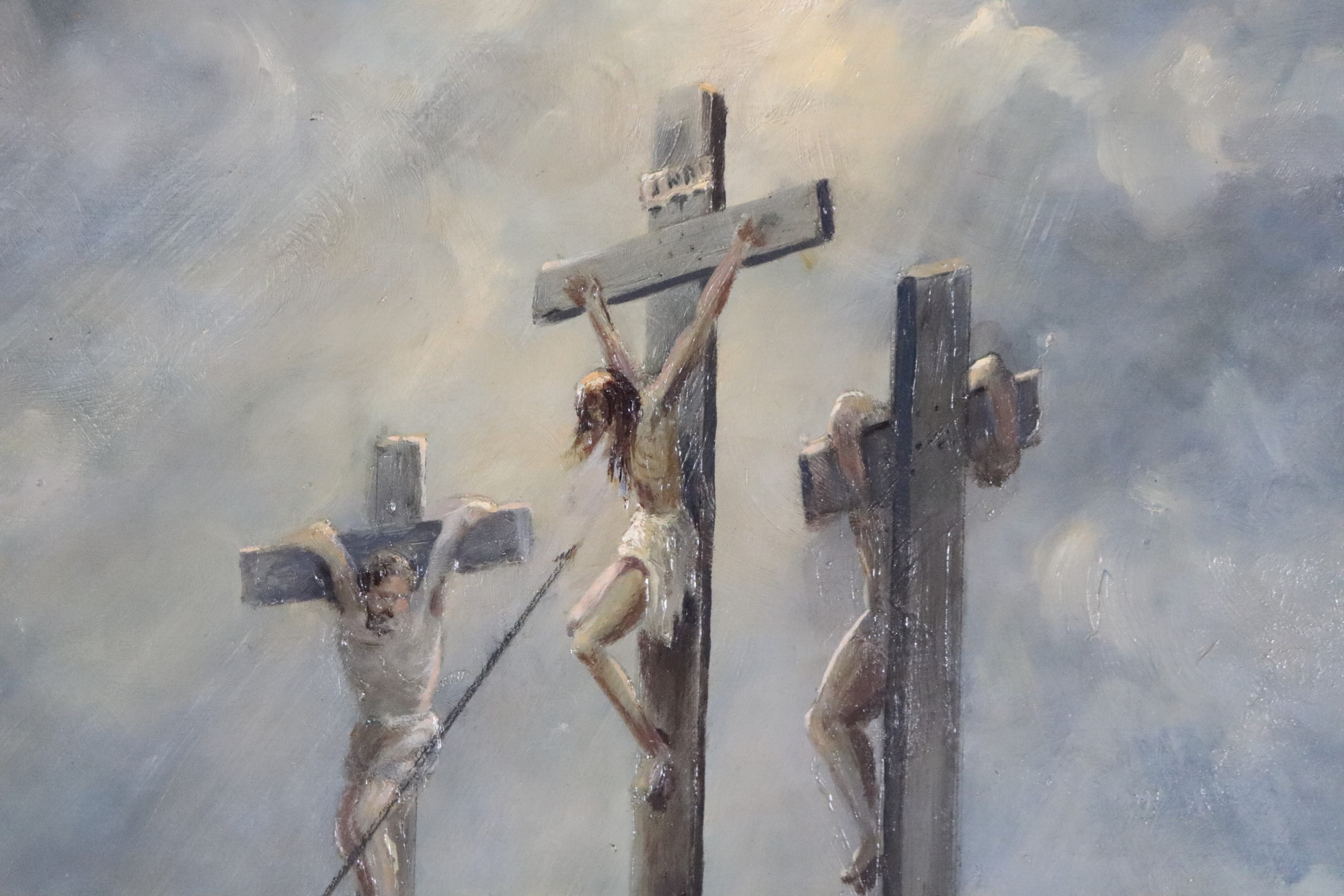 Firmato. 'Crocifissione'