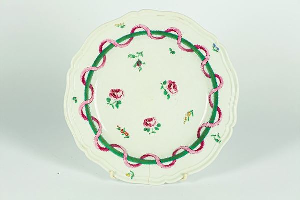 Porcelain wall plate