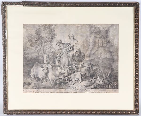 "Jacob tending Laban's herd"