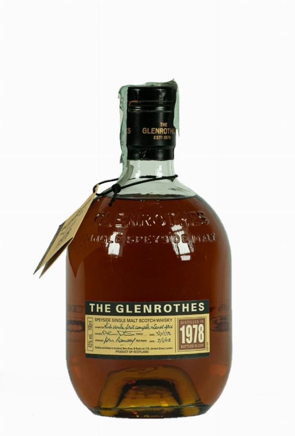 Bottiglia Scotch Whisky THE GLENROTHES 