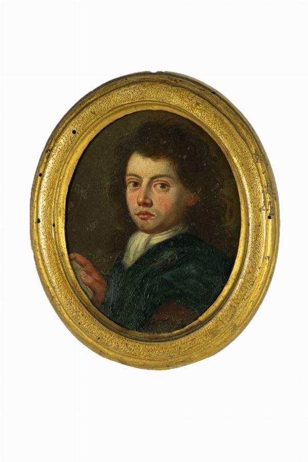 Oval copper plaque &quot;Nobleman&quot;