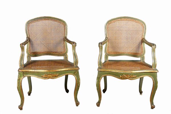Pair of Louis XV armchairs