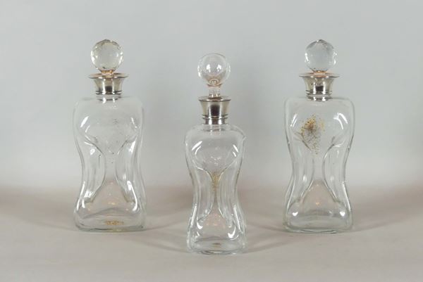 Three English bottles Edward VII
