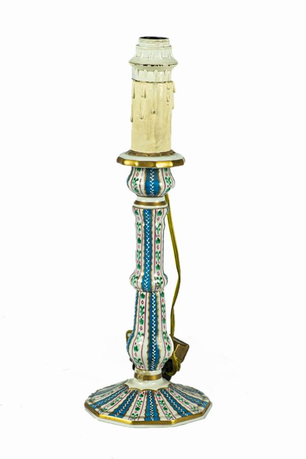 Porcelain candlestick