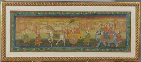 &quot;Corteo con il Maharaj&#224;&quot;