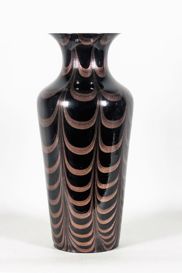Murano blown glass vase