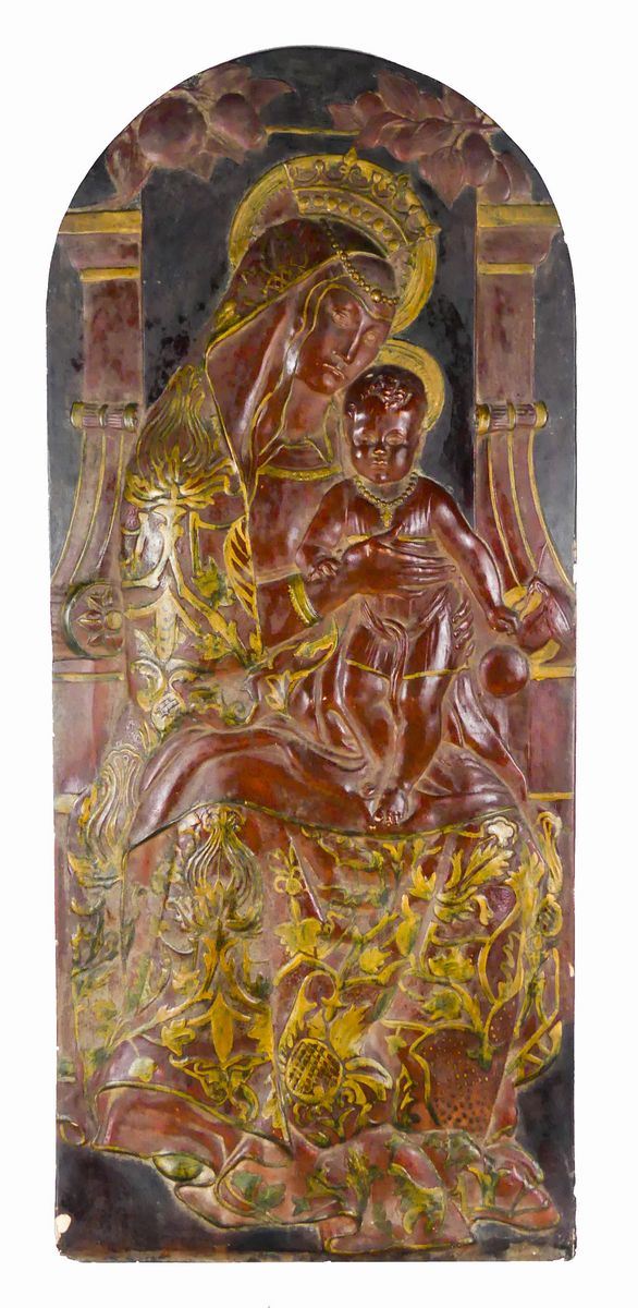 Sixth oval high relief &quot;Madonna with Child&quot;