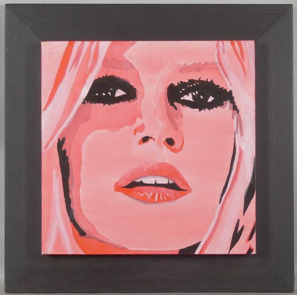 Sasha de Saint Tropez - &quot;Brigitte Bardot&quot;. Firmato e datato 
