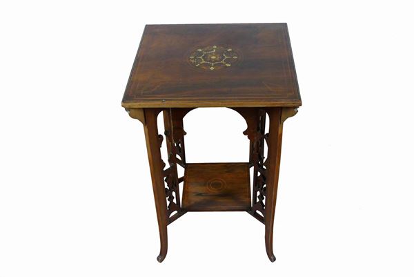 English center table from the Queen Victoria era