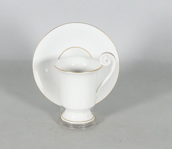Berlin porcelain cup with plate