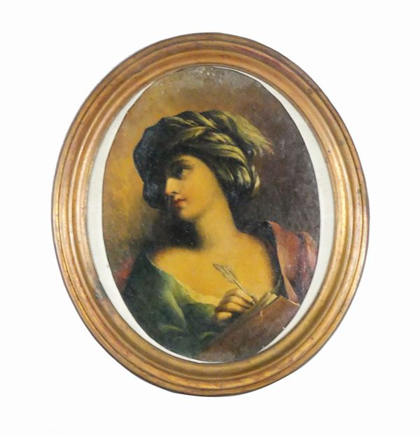 Scuola Italiana Fine XVIII Secolo - &quot;The Muse of Poetry&quot;
