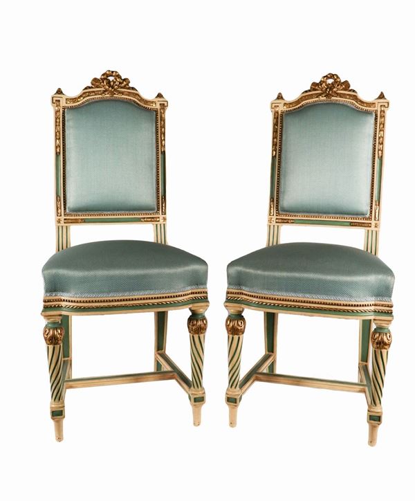 Pair of Louis XVI chairs