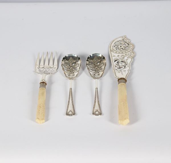 Sheffield lot (4 pcs)