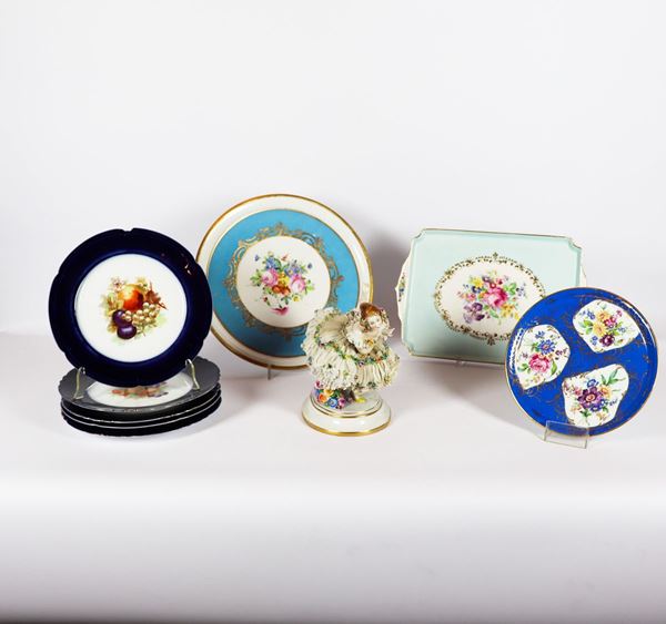 Porcelain lot (9 pcs)