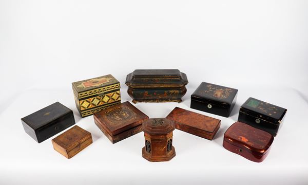 Lot of Ten Boxes